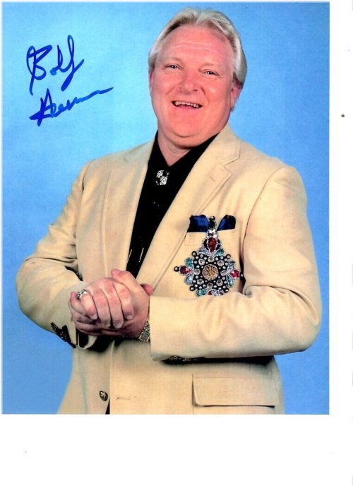Bobby Heenan Autographed 8X10 Photo with Certificate of Authenticity