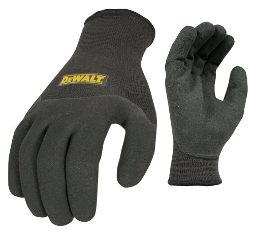 Black Thermal Insulated Grip Gloves by Dewalt