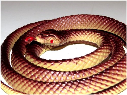 Earth Tone Serpent Sculpture