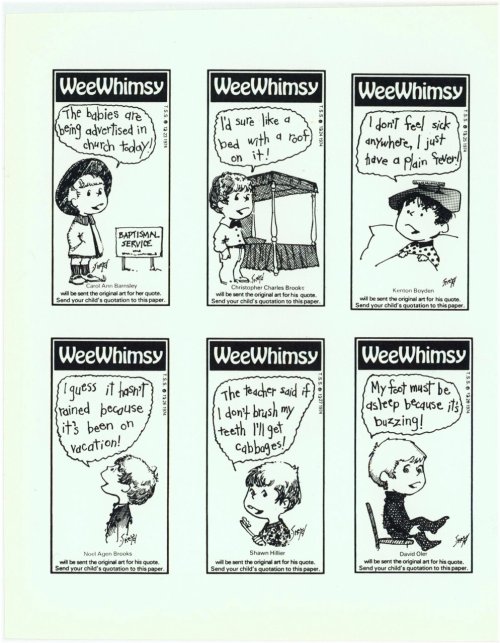 Whimsical Cartoon Quote Print - "Bed with Roof