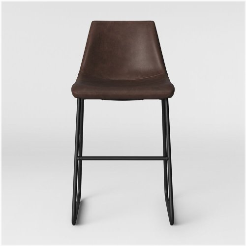 Elegance Leather Counter Stool