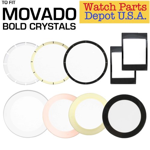 Crystal Clear Replacement Glass for Movado Bold Watches