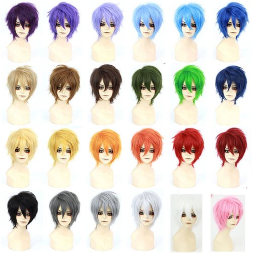 Anime Style Synthetic Hair Wig