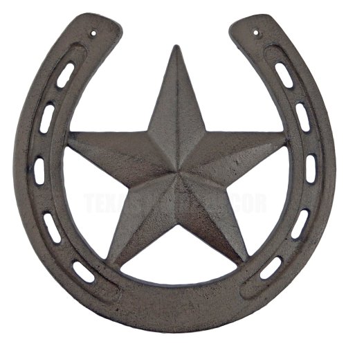 Iron Star Wall Plaque