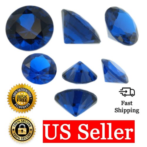 Blue Birthstone Sapphire CZ Stone