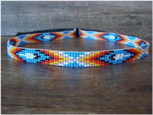 Southwest Spirit Beaded Hat Band