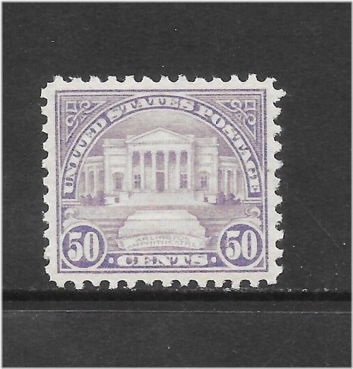 Vintage Violet Bureau Stamp