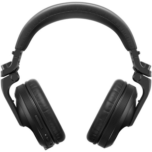 Metallic Black Over-Ear Headphones for Professional DJs and Producers with Bluetooth Connectivity