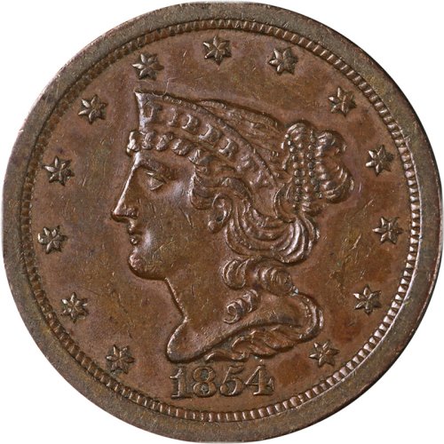 Crisp Braided Hair Half Cent