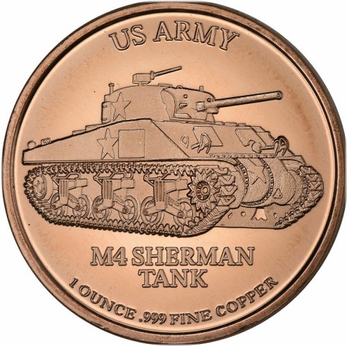 Copper Round - Sherman Tank Design