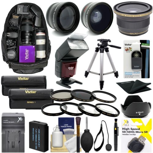 Complete Kit for Canon EOS Rebel T8/T8i Photography