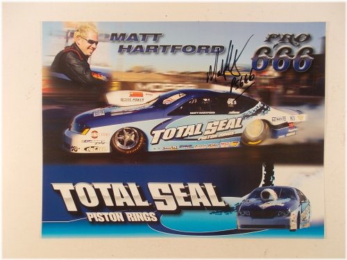 NHRA Pro Stock Hero Card - Autographed by Matt Harford