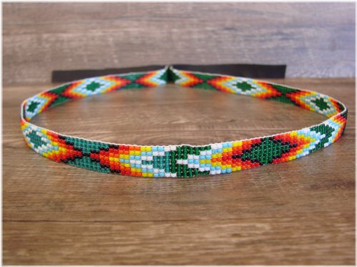 Southwestern Beaded Hat Band by Cleveland