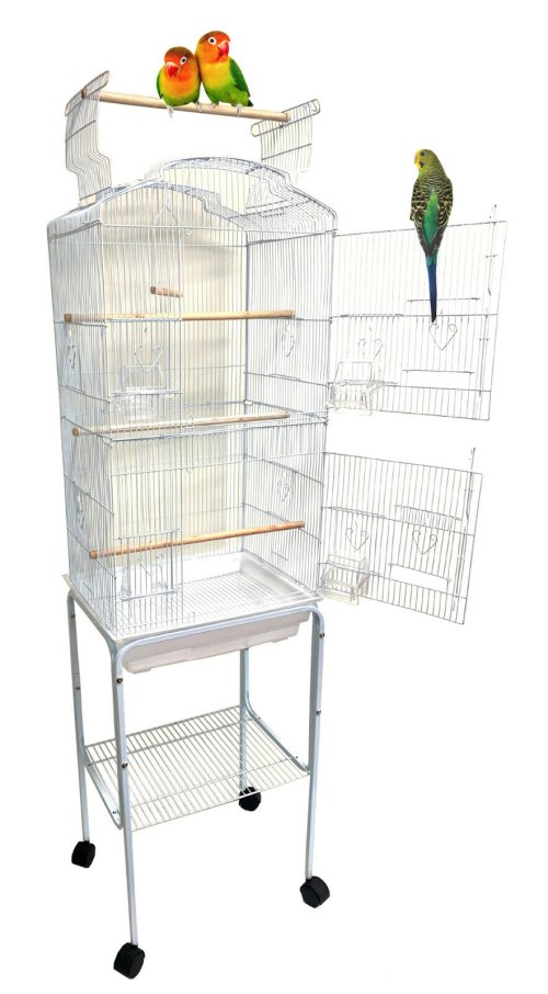 Aviary Haven Rolling Perch Stand