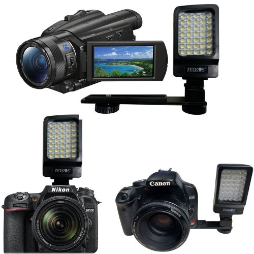 BrightFrame LED Light Bracket for Digital Cameras and Camcorders