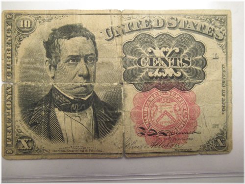 Obsolete 10 Cent Note from Series 1847