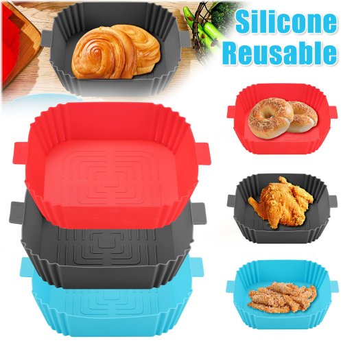 Silicone Air Fryer Baking Liners - Non-Stick Oven Accessories