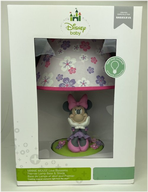 Minnie Mouse Love Blossoms Lamp & Shade