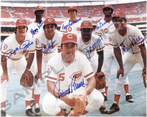 The Cincinnati Legends 8x10 Autograph Collection