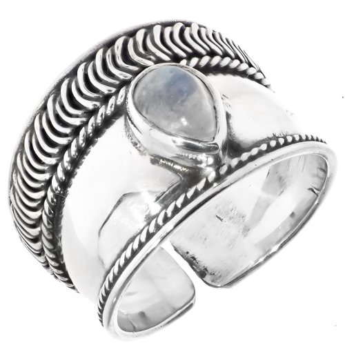 Moonstone Teardrop Toe Ring
