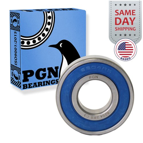 Rubber Sealed Ball Bearing - 6204-2RS C3 EMQ Premium