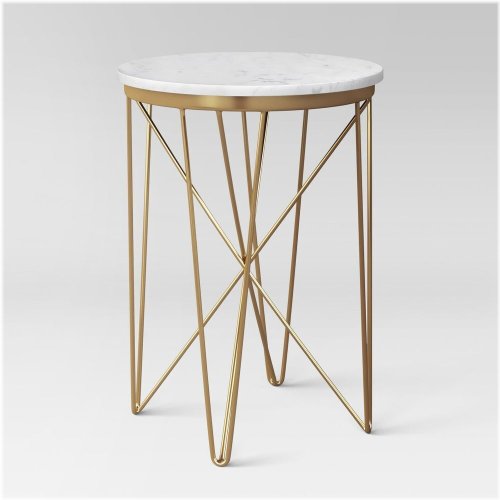 Golden Age Marble Round Table