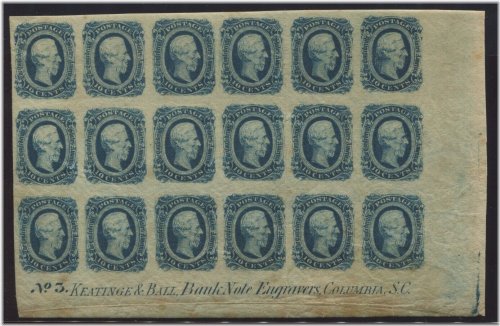 Southern Heritage Plate Block