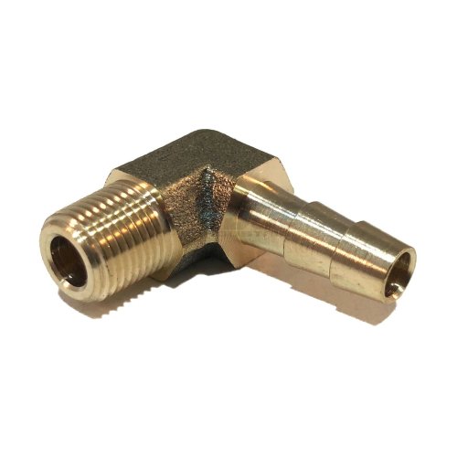 Brass Hose Barb Elbow Fitting