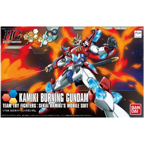 Kamiki Burning Gundam Figurine