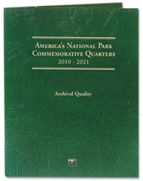 National Park Quarter Collection Book/Album by Littleton Coin Folder LCF39