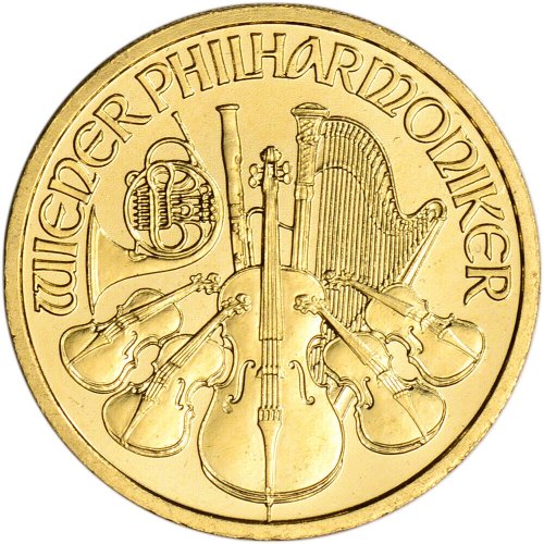 Vienna Symphony Gold Coin - 1/10 oz - Brilliant Uncirculated - Random