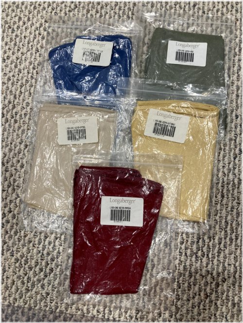 Heritage Fabric Card Keeper Basket