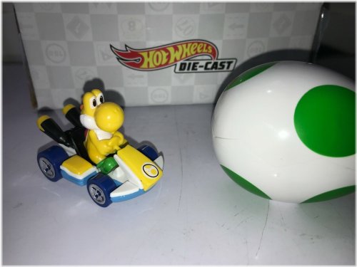 Colorful Yoshi Egg Diecast Vehicles