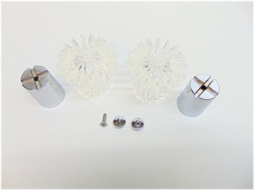 Crystal Clear Faucet Handles