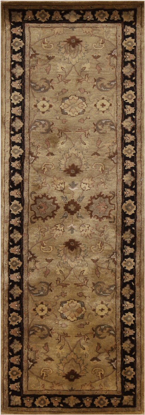 Blossom Agra Oriental Wool Runner Rug