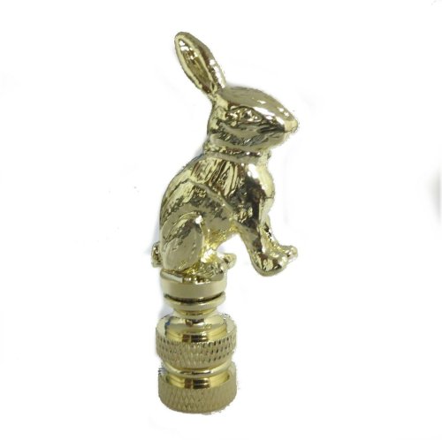 Brass Bunny Finial
