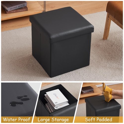 Square Cube Storage Stool