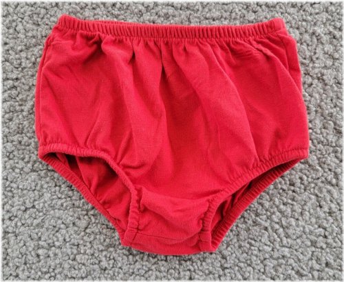 Crimson Velvet Pull-On Diaper Cover
