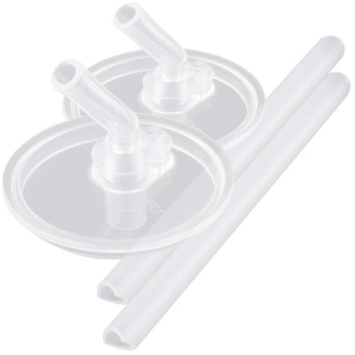 Clear Replacement Straws for Thermos Funtainer Kid's Bottle (12 oz.)