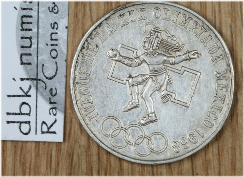 Mexican Olympic Silver Coin