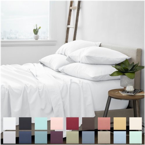 Gray Basics 6PC Sheet Set by Kaycie - Soft and Hypoallergenic in 19 Colors