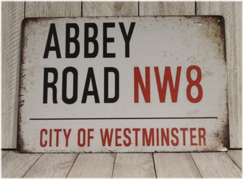 Abbey Road Street Sign