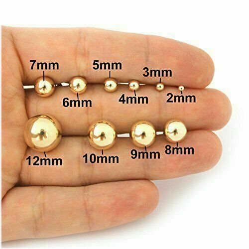 Ball Stud Earrings Set