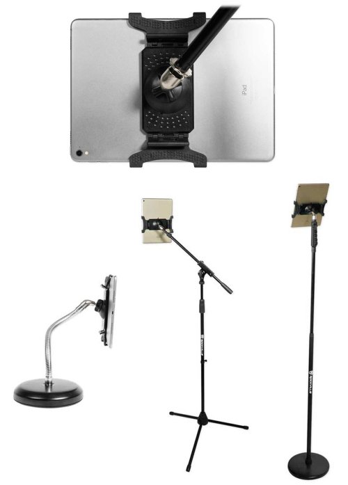 StandMate Universal Device Holder - Mounts to Mic Stand or Boom Arm