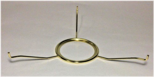 Brass Plated Tripod Shade Holder