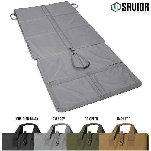 Precision Foldable Range Mat: Anti-Slip Ground Pad for Tactical Shooting