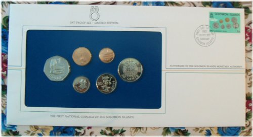Solomon Islands Inaugural Presentation 1977 Proof Set