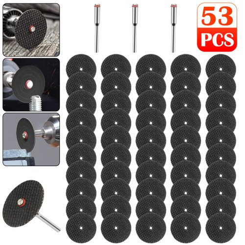 Fiberglass Rotary Metal Cutting Disc Set with Mandrel Kit