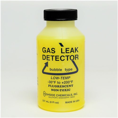 Fluorescent Gas Leak Detector Bubble Solution