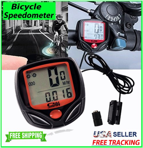 Rider's Mate - Waterproof LCD Bike Speed Tracker